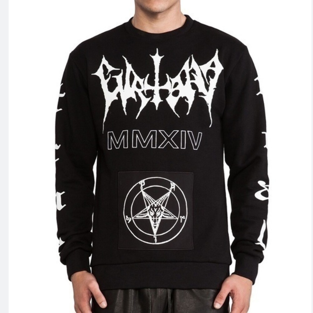Etudes Etoile Real True Metal Crew Sweatshirt size M